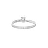 Bague Femme - Or 18 Carats - Diamant 0,14 Carats - vue V1