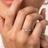 Bague Femme - Or 18 Carats - Diamant 0,14 Carats - vue V3