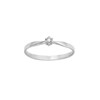 Bague Femme - Or 18 Carats - Diamant 0,04 Carats - vue V1