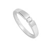 Bague Femme - Or 18 Carats - Diamant 0,18 Carats - vue V2