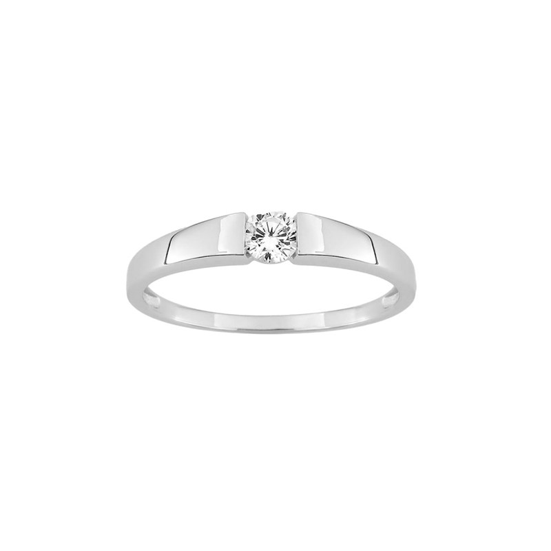 Bague Femme - Oxyde de zirconium - Or 18 Carats