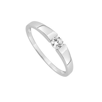 Bague Femme - Oxyde de zirconium - Or 18 Carats