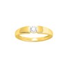 Bague Femme - Or 18 Carats - Diamant 0,23 Carats - vue V1