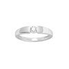 Bague Femme - Or 18 Carats - Diamant 0,23 Carats - vue V1