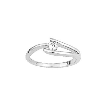 Bague Femme - Oxyde de zirconium - Or 18 Carats