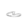 Bague Femme - Or 18 Carats - Diamant 0,14 Carats - vue V1