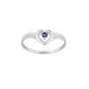 Bague femme - saphir - Or 18 Carats - vue V1