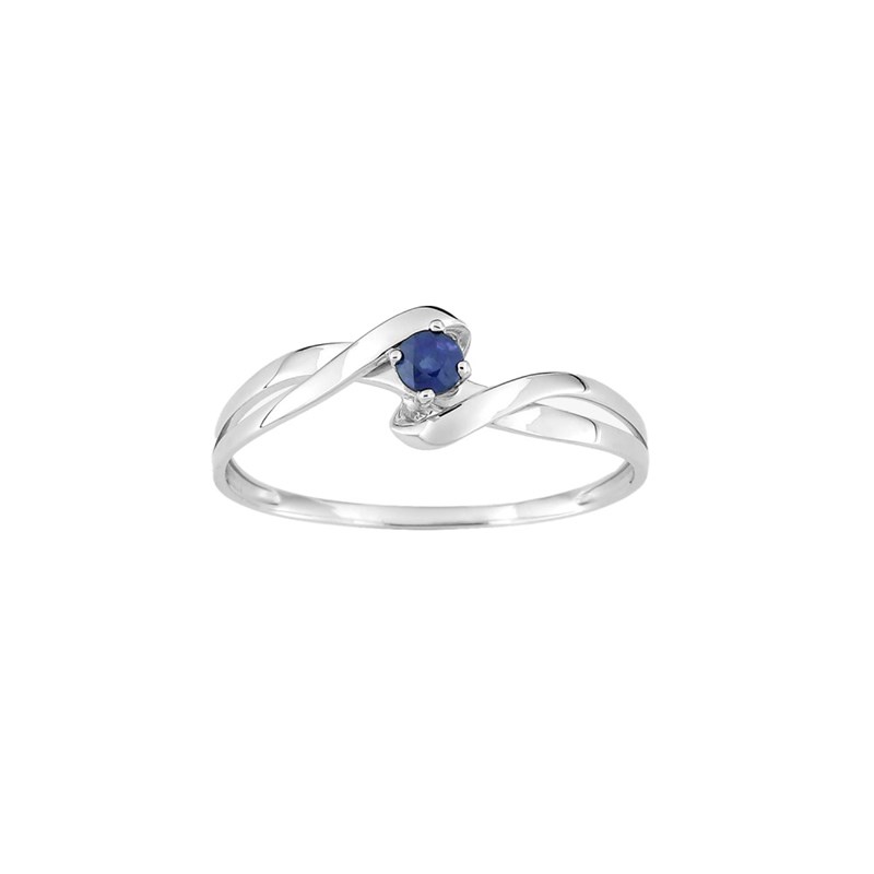 Bague femme - saphir - Or 18 Carats