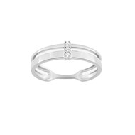Bague femme - Oxyde de zirconium - Or 18 Carats