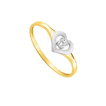 Bague femme - Oxyde de zirconium - Or 18 Carats