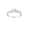 Bague femme - Oxyde de zirconium - Or 18 Carats - vue V1