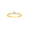 Bague Femme - Or 18 Carats - Diamant 0,08 Carats - vue V1