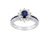 Bague femme - Saphir - Or 18 Carats - vue V1