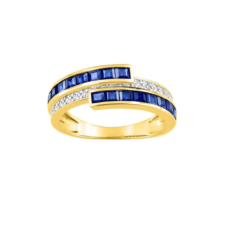 Bague femme - Saphir - Or 18 Carats