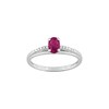 Bague femme - Rubis - Or 18 Carats - vue V1