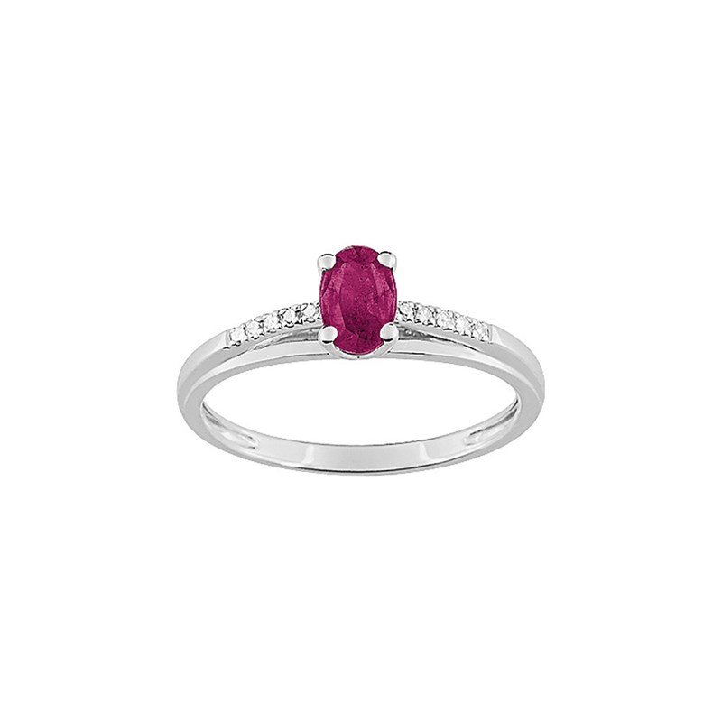 Bague femme - Rubis - Or 18 Carats