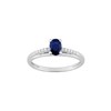 Bague femme - Saphir - Or 18 Carats - vue V1