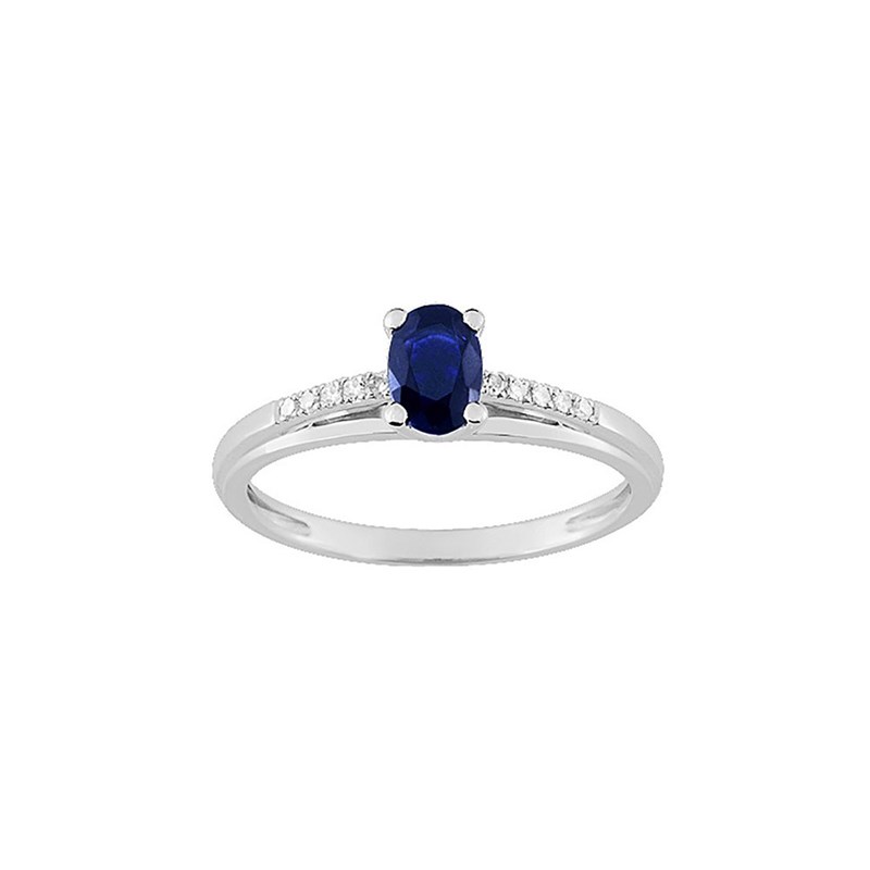 Bague femme - Saphir - Or 18 Carats