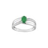 Bague femme - Emeraude et Or 18 Carats - vue V1