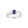 Bague femme - Saphir - Or 18 Carats - vue V1