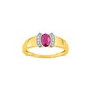 Bague femme - Rubis - Or 18 Carats - vue V1