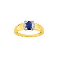 Bague femme - Saphir - Or 18 Carats