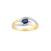 Bague femme - Saphir - Or 18 Carats - vue V1