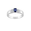 Bague femme - Saphir - Or 18 Carats - vue V1