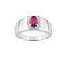 Bague femme - Rubis - Or 18 Carats - vue V1