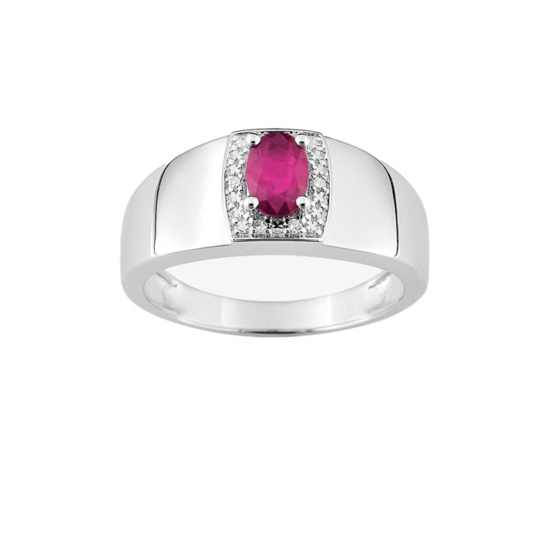 Bague femme - Rubis - Or 18 Carats