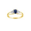 Bague femme - Saphir - Or 18 Carats - vue V1