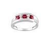 Bague femme - Rubis - Or 18 Carats - vue V1