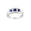 Bague femme - Saphir - Or 18 Carats - vue V1