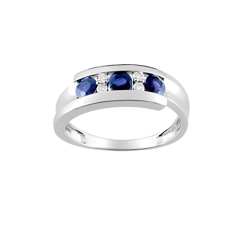 Bague femme - Saphir - Or 18 Carats