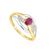 Bague femme - Rubis - Or 18 Carats - vue V2