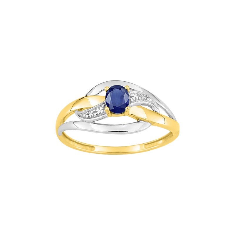 Bague femme - Saphir - Or 18 Carats