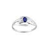 Bague femme - Saphir - Or 18 Carats - vue V1