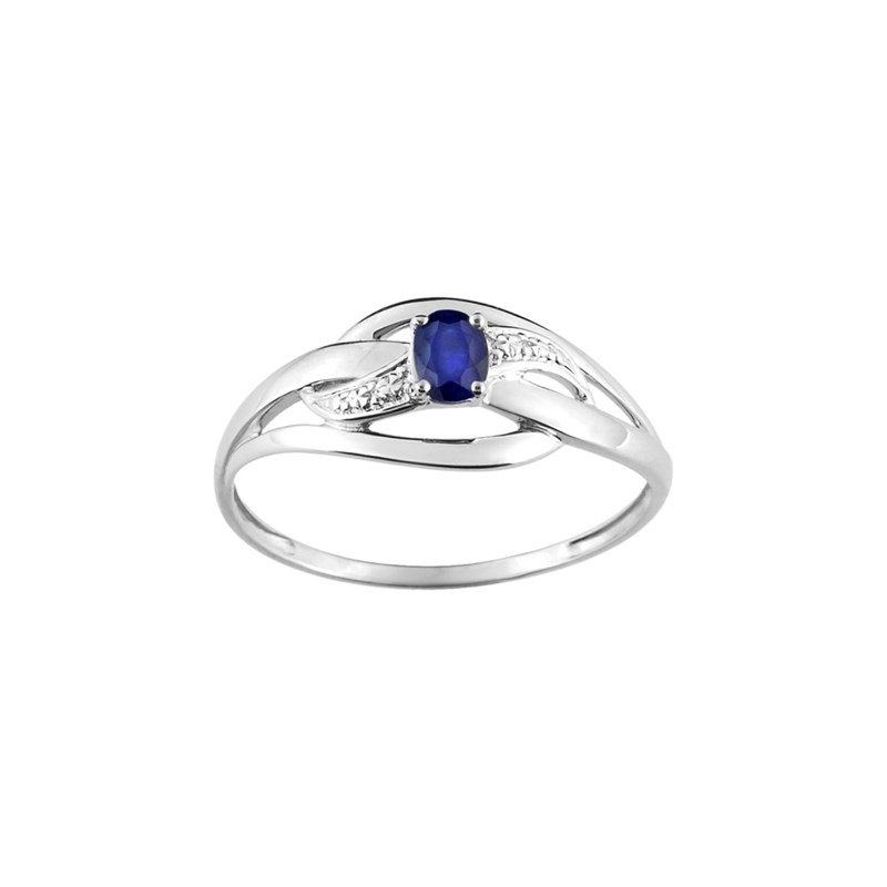 Bague femme - Saphir - Or 18 Carats