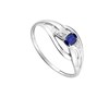 Bague femme - Saphir - Or 18 Carats - vue V2