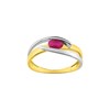 Bague femme - Rubis - Or 18 Carats - vue V1