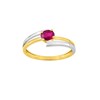 Bague femme - Rubis - Or 18 Carats - vue V1