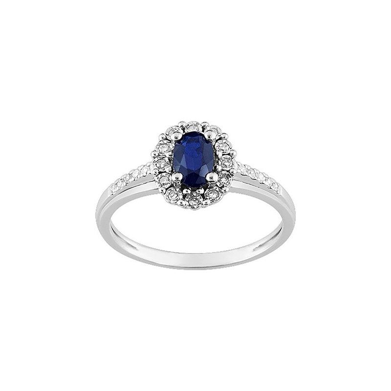 Bague femme - Saphir - Or 18 Carats