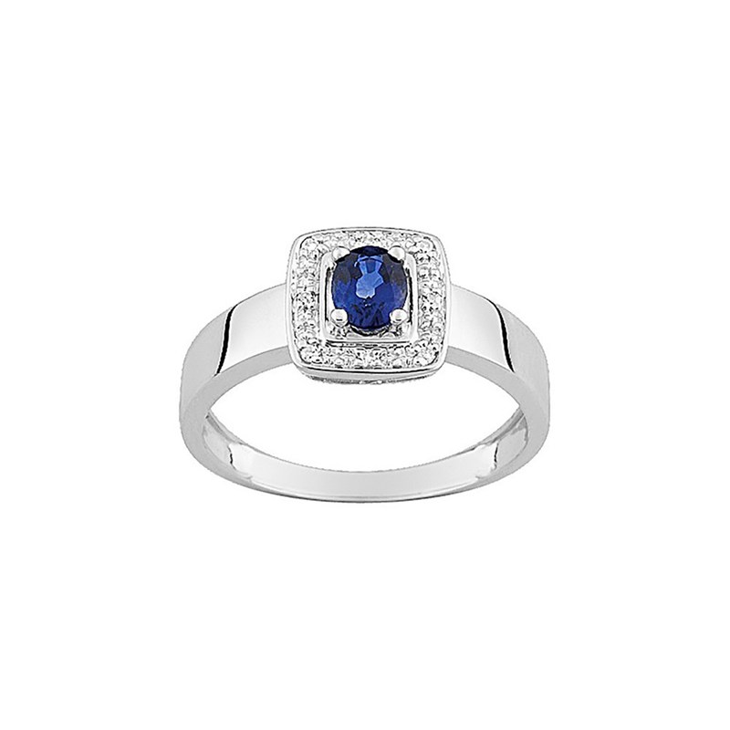 Bague femme - Saphir - Or 18 Carats