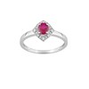 Bague femme - Rubis - Or 18 Carats - vue V1