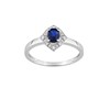 Bague femme - Saphir - Or 18 Carats - vue V1