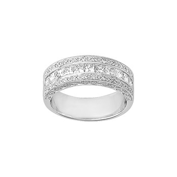 Alliance Femme - Or 18 Carats - Diamant 0.87 Carats