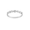 Bague Femme - Or 18 Carats - Diamant 0.10 Carats - vue V1