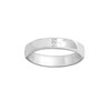 Bague Mixte - Or 18 Carats - Diamant 0,02 Carats - vue V1