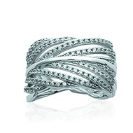 Bague Femme - Argent 925 - Oxyde de zirconium