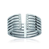 Bague Femme - Argent 925 - Oxyde de zirconium